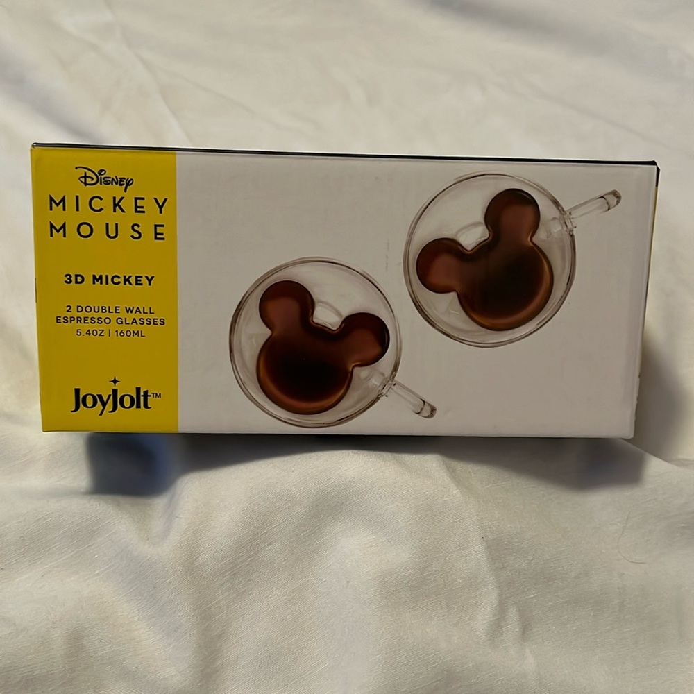 Disney Mickey Mouse double wall express glasses